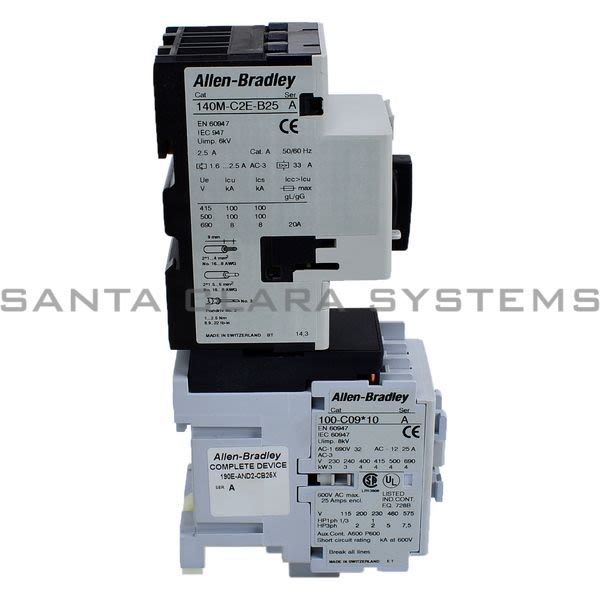 Allen Bradley 190E-AND2-CB25X 190E Eco Starter Product Image