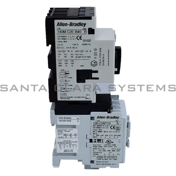 Allen Bradley 190E-AND2-CB40B Eco Starter Product Image