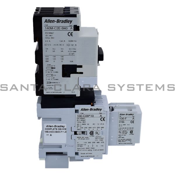 190E-AND2-CB40C-F11-JE Allen Bradley MCS Eco Starter - Santa Clara Systems