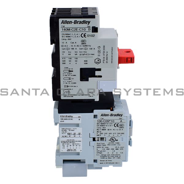 Allen Bradley 190E-AND2-CC10C-JE-KY Starter Product Image