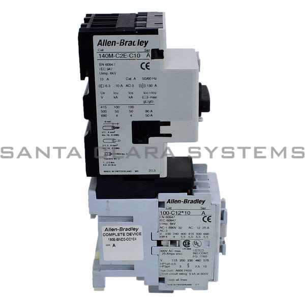 Allen Bradley 190E-BND2-CC10X Contactor Product Image