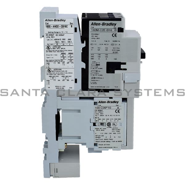 Allen Bradley 190S-AND2-CB16C Compact Starter Product Image