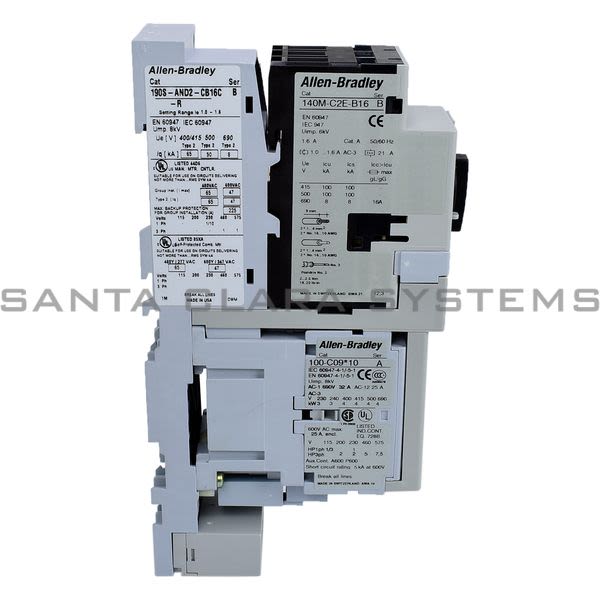 Allen Bradley 190S-AND2-CB16C-R Compact Starter Product Image