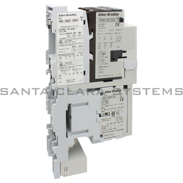 Allen Bradley 190S-AND2-CB25C Starter Product Image