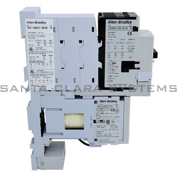 Allen Bradley 190S-ANDJ2-CB16C Compact Starter 24VDC Product Image