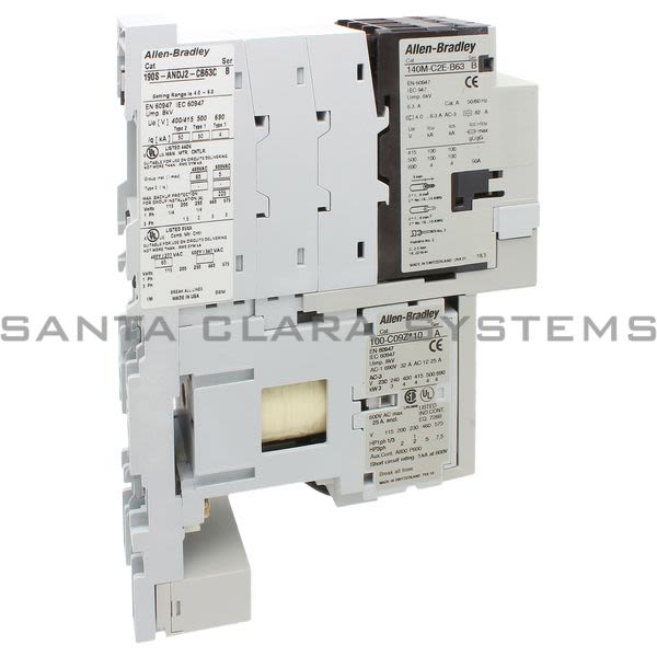 Allen Bradley 190S-ANDJ2-CB63C Compact Starter With Diode Product Image