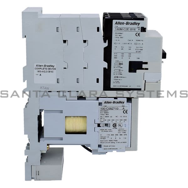 Allen Bradley 190S-ANZJ2-CB16C MCS Compact Starter Product Image