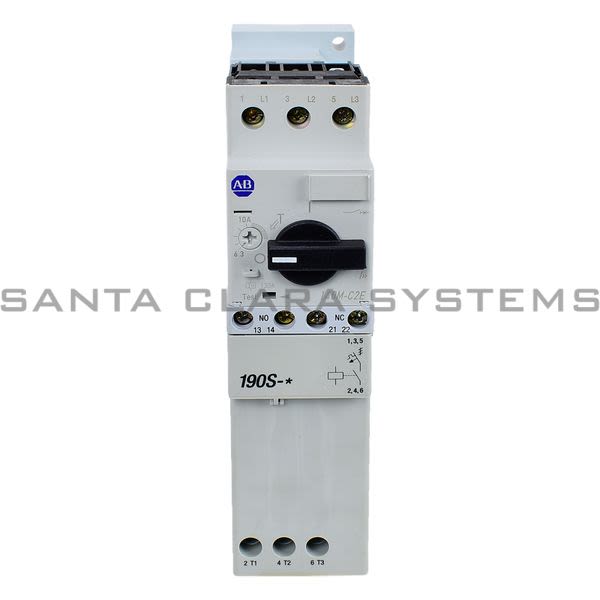 190SBND2CC10C Allen Bradley Combination Starter Santa Clara Systems