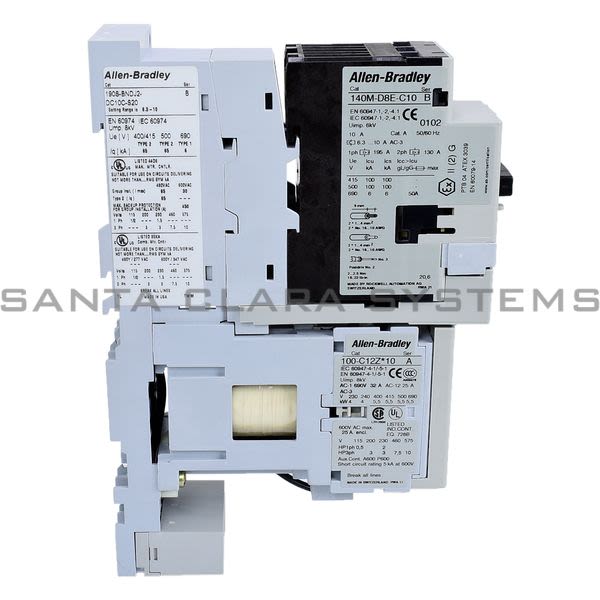 Allen Bradley 190S-BNDJ2-DC10C-S20 Contactor/ Open 3 Phase Product Image