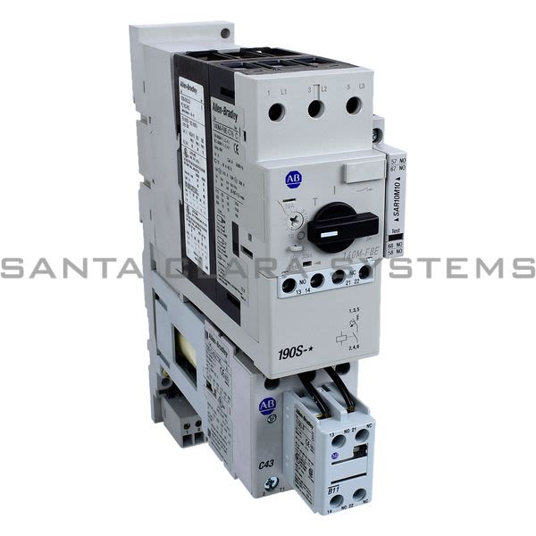 Allen Bradley 190S-GNDJ3-FC16C-R00 Compact Starter | 24VDC With Diode Product Image