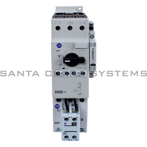 Allen Bradley 190S-GNDJ3-FC16C-R00 Compact Starter | 24VDC With Diode Product Image