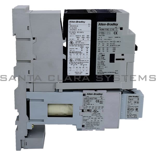 Allen Bradley 190S-GNDJ3-FC16C-R00 Compact Starter | 24VDC With Diode Product Image