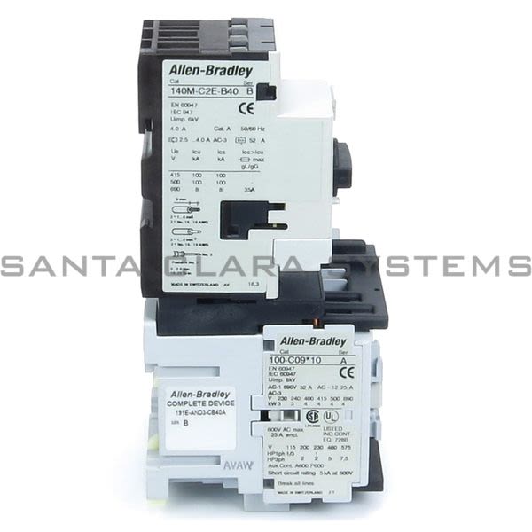 Allen Bradley 191E-AND3-CB40A Starter Product Image