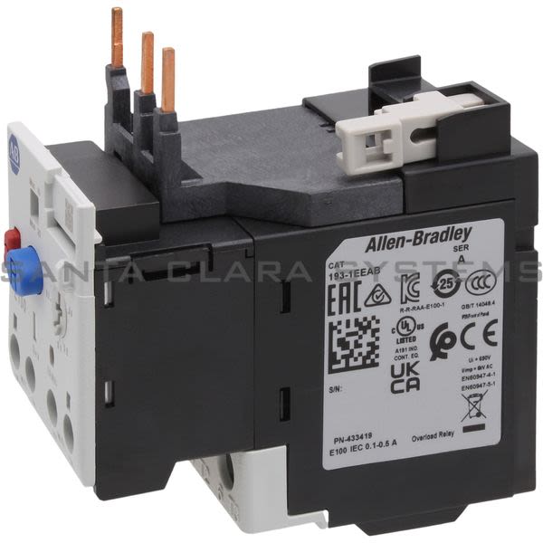 Allen Bradley 193-1EEAB Overload Relay Product Image