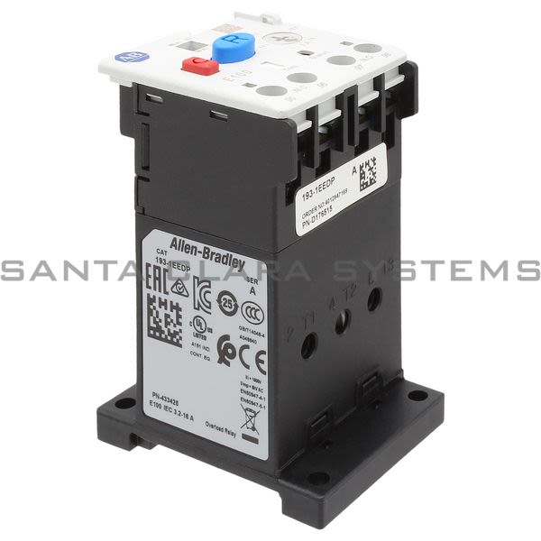 Allen Bradley 193-1EEDP Overload Relay Product Image