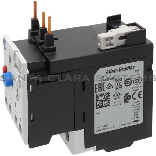 Allen Bradley 193-1EEEB Overload Relay Product Image