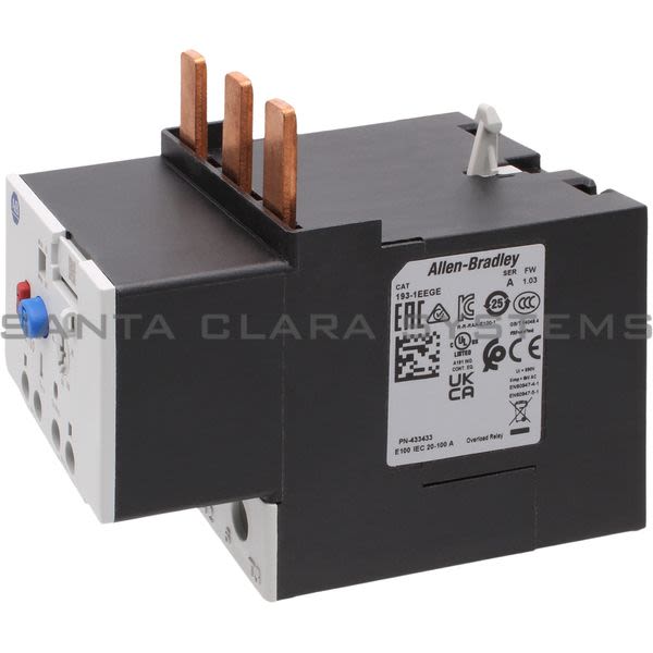 Allen Bradley 193-1EEGE Overload Relay Product Image