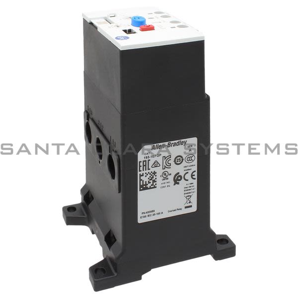 Allen Bradley 193-1EFGP Overload Relay Product Image