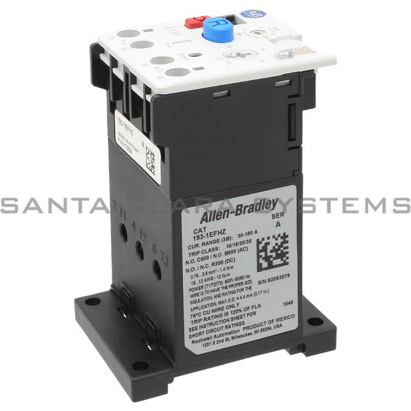Allen Bradley 193-1EFHZ Overload Relay Product Image