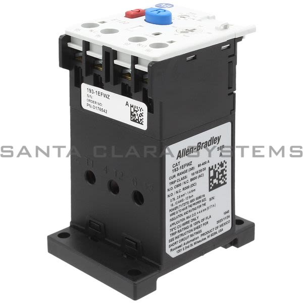 Allen Bradley 193-1EFWZ Overload Relay Product Image