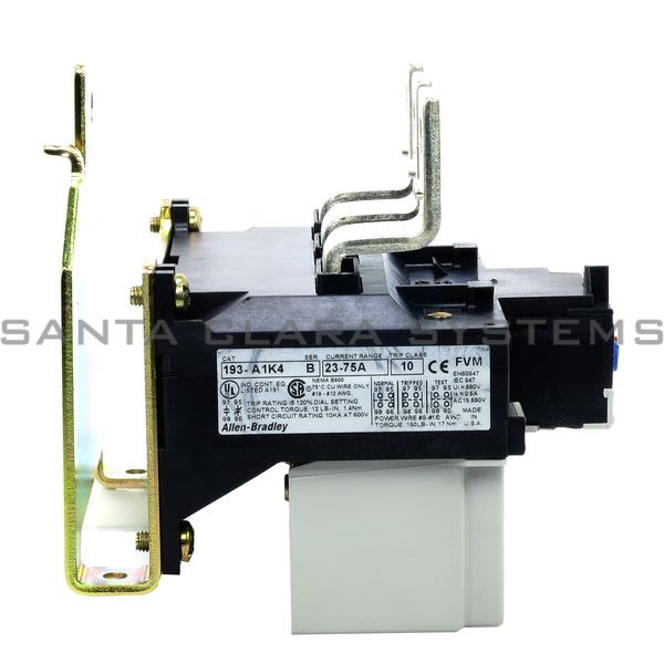 Allen Bradley 193-A1K4 Overload Relay Product Image