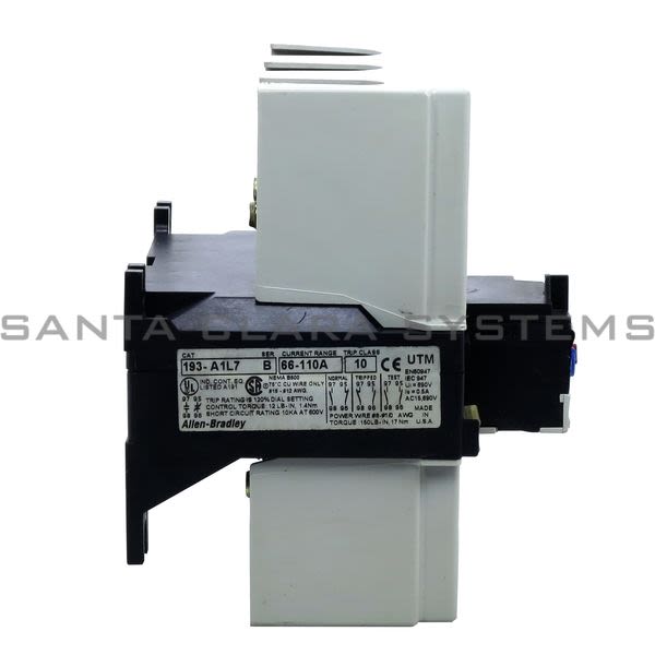 Allen Bradley 193-A1L7 Overload Relay Product Image