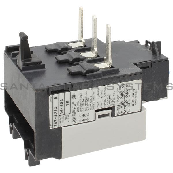 Allen Bradley 193-A2J3 OVERLOAD RELAY Product Image