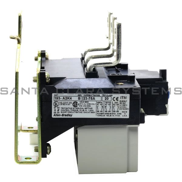 Allen Bradley 193-A2K4 Overload Relay Product Image