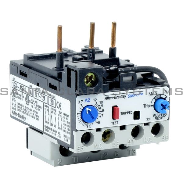 Allen Bradley 193-A5F1 Overload Relay Product Image