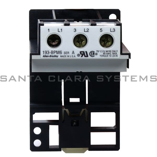 Allen Bradley 193-BPM6 Overload Relay Product Image