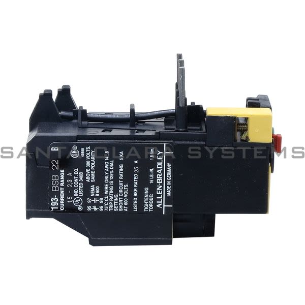 Allen Bradley 193-BSB22 Overload Relay Product Image
