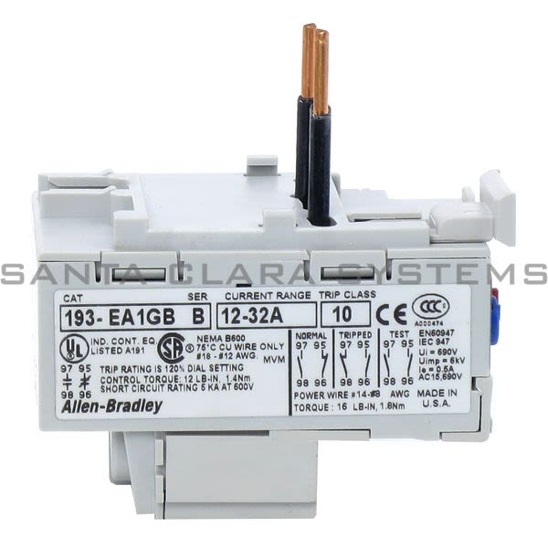 Allen Bradley 193-EA1GB Relay Product Image