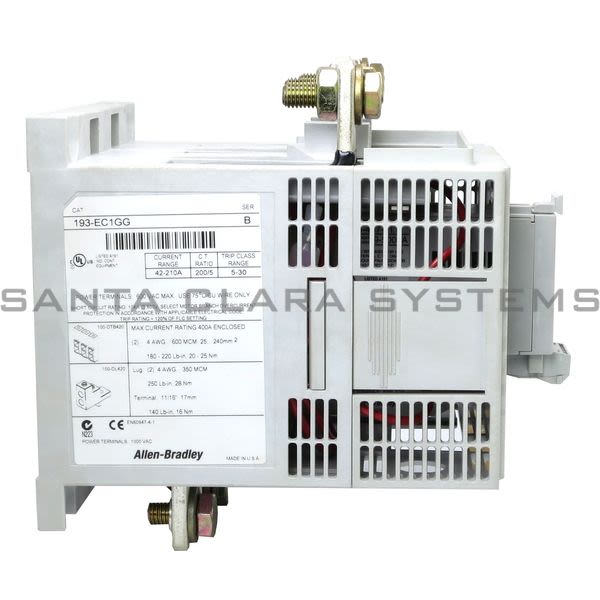 Allen Bradley 193-EC1GG Overload Relay Product Image
