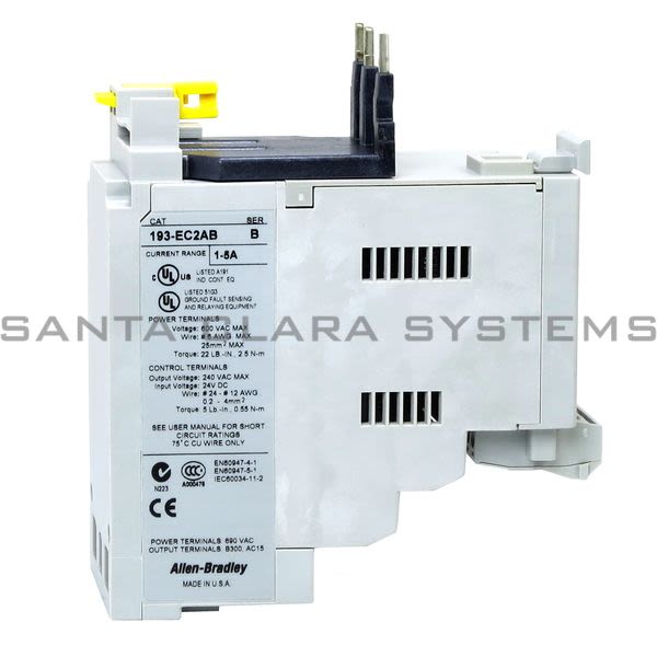 Allen Bradley 193-EC2AB Overload Relay Product Image