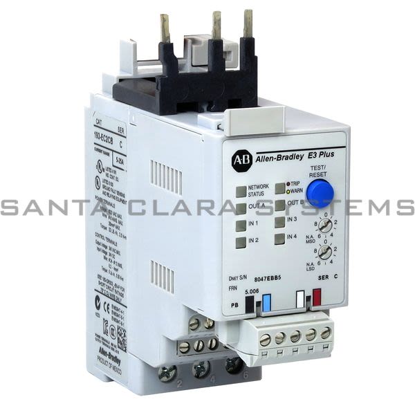 193EC2CB Allen Bradley Overload Relay Santa Clara Systems