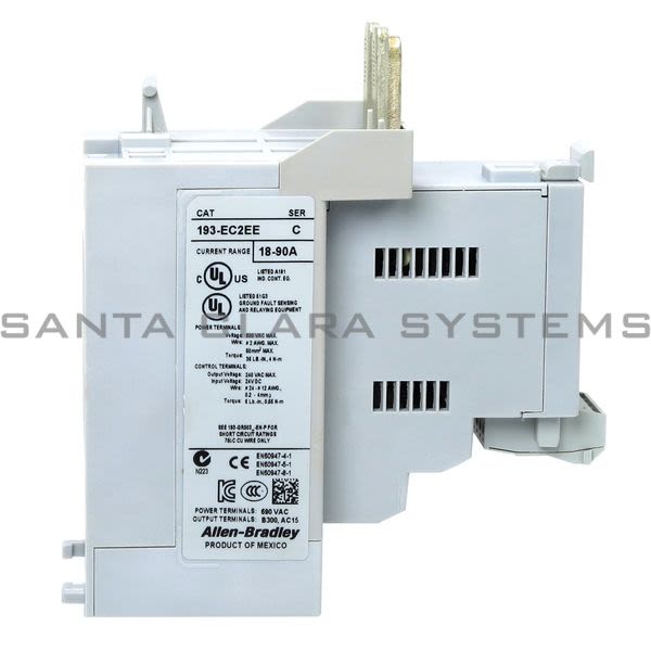 Allen Bradley 193-EC2EE Overload Relay Product Image