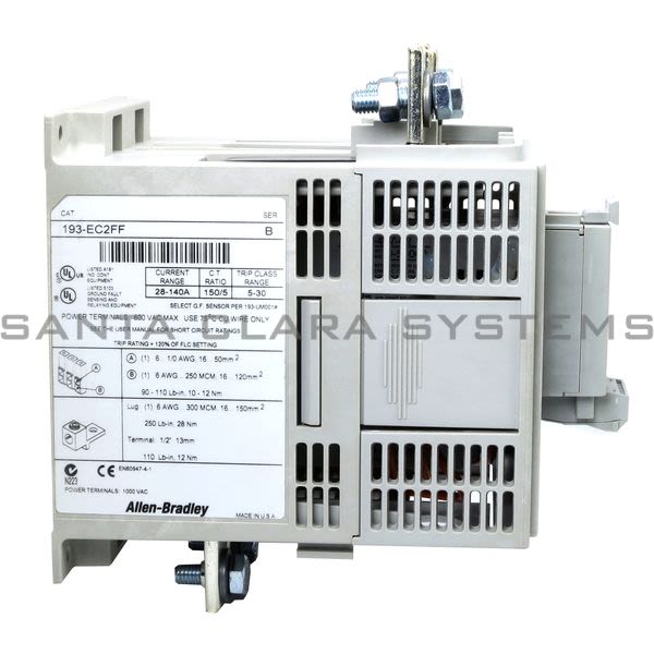 Allen Bradley 193-EC2FF Overload Relay Product Image