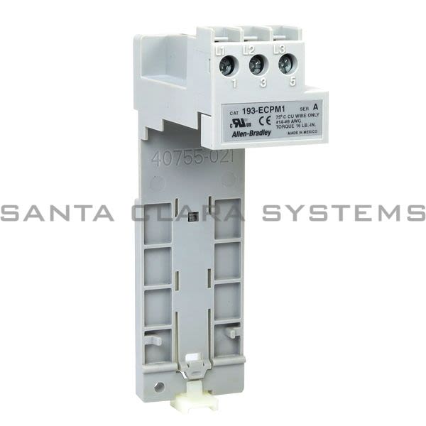 Allen Bradley 193-ECPM1 Overload Relay DIN Rail/Panel Adapter Product Image