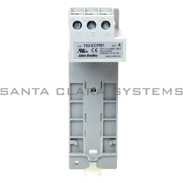 Allen Bradley 193-ECPM1 Overload Relay DIN Rail/Panel Adapter Product Image