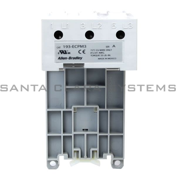 Allen Bradley 193-ECPM3 Overload Relay DIN Rail/Panel Adapter Product Image