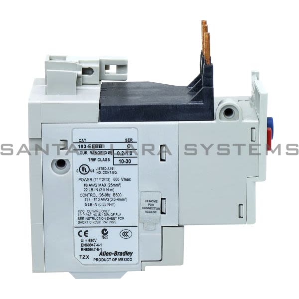 193-EEBB Allen Bradley In stock and ready to ship - Santa Clara Systems