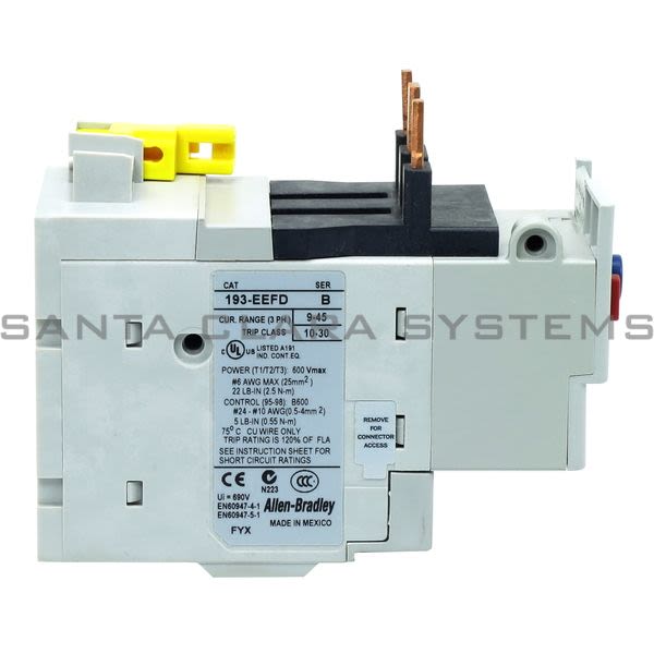 Allen Bradley 193-EEFD Overload Relay | E1 Plus Product Image