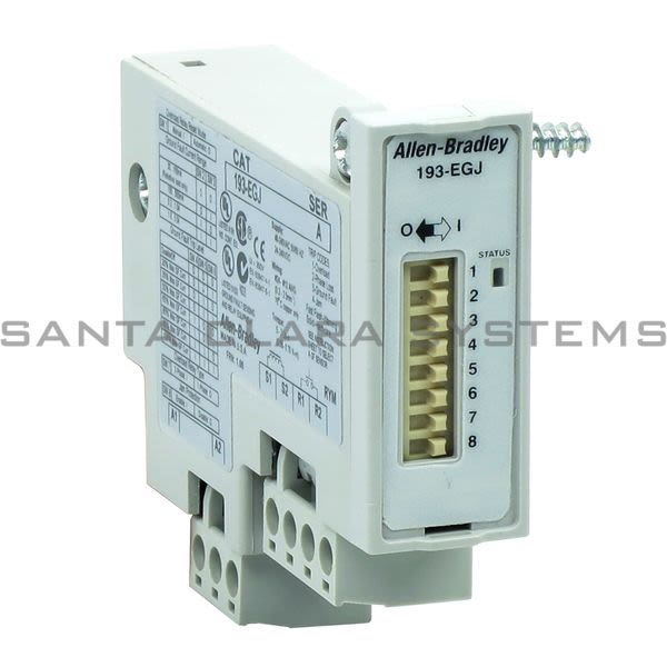 193EGJ Allen Bradley E1 Plus Ground Fault/Jam Module Santa Clara Systems