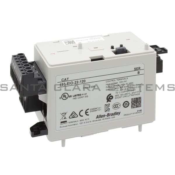 Allen Bradley 193-EIO-22-120  Overload Control Product Image
