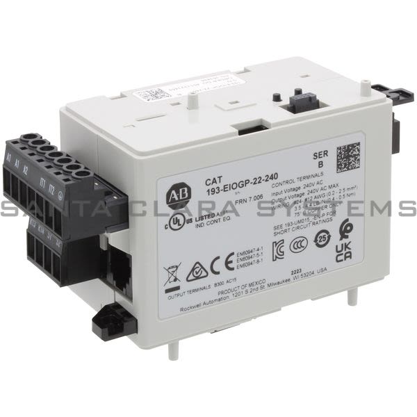 Allen Bradley 193-EIOGP-22-240 Control Module Product Image