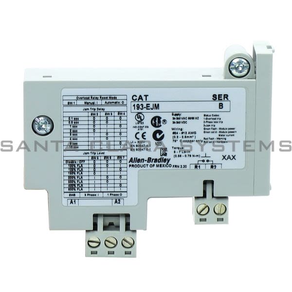 193EJM Allen Bradley In stock and ready to ship Santa Clara Systems