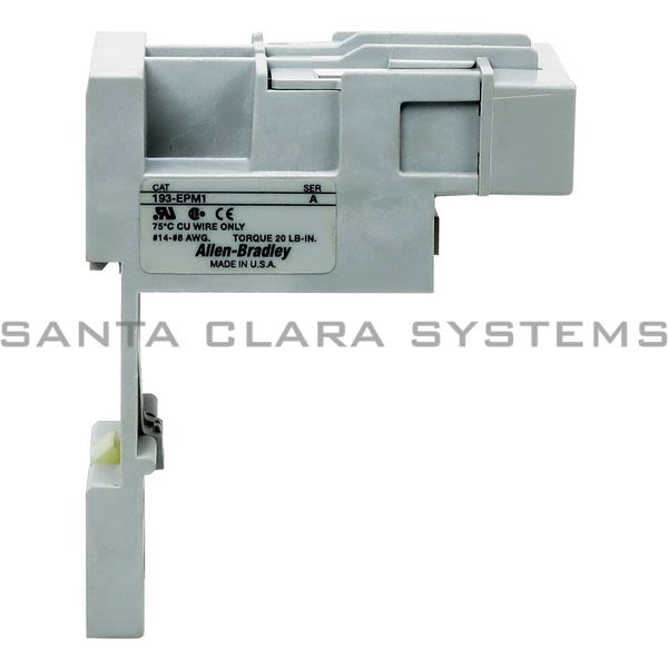 Allen Bradley 193-EPM1 DIN Rail Panel Adapter Product Image