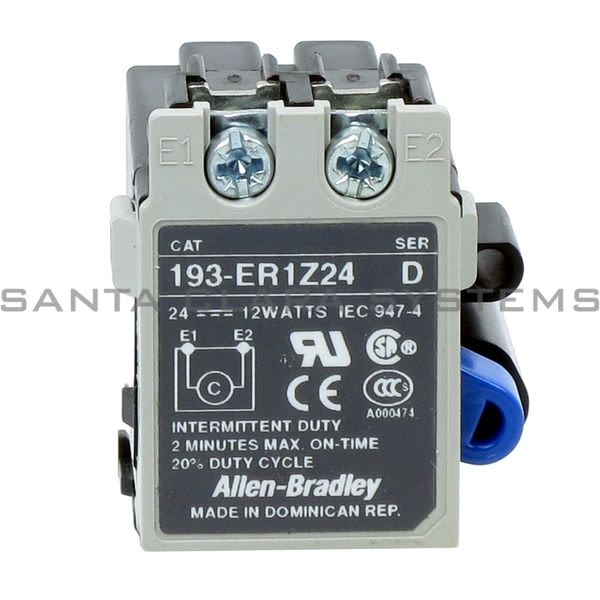 Allen Bradley 193-ER1Z24 Remote Reset Solenoid Product Image
