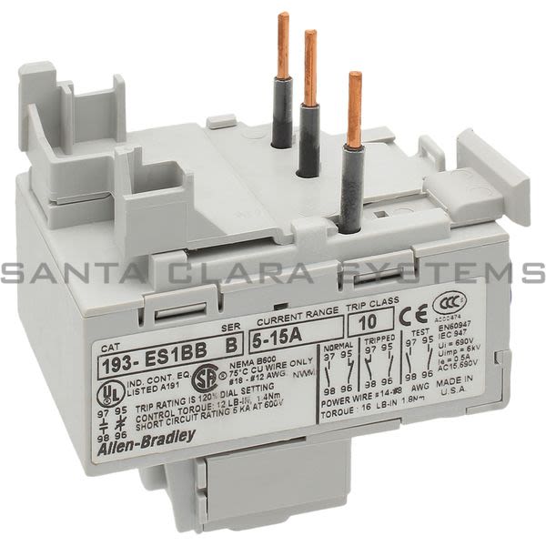 Allen Bradley 193-ES1BB Overload Relay Product Image