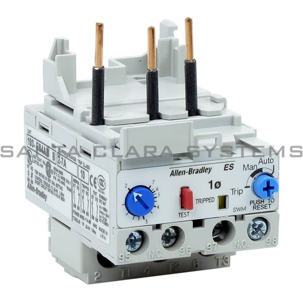 Allen Bradley 193-ES4AB Overload Relay Current Range: 2-7A Product Image